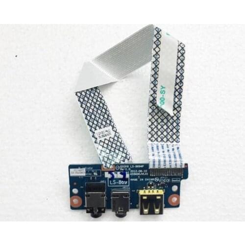 NEW For LENOVO Y500 Y510 laptop USB Audio Board with cable QIAY6 LS-8694P 455M30JVL01
