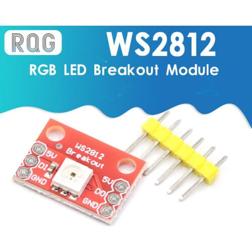 New WS2812 RGB LED Breakout module For arduino