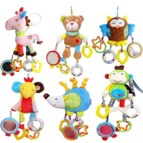 Baby Crib Hanging Toys Infant Newborn Sleep Comforter Dolls Baby Playpen Cot Toy Early Educational Baby Toys 0-12 Months B0674