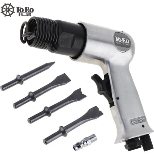 TORO 9150 120mm Professional Handheld Pistol Gas Shovels Air Hammer Small Rust Remover Cutting Drilling Chipping Pneumatic Tool