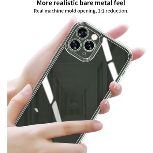 Clear Phone Case For Iphone 12 11 Pro MAX TPU Smart Phone Protective Case For Apple iphone 11/12/11 pro 12 pro