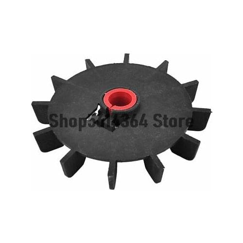 Replacement Black Plastic Inner Dia 15mm 12 Impeller Motor Fan Vane