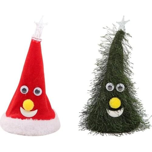 Glowing Electric Hat Children Toys for Chrismas Girls Accessories Funny Gifts Interactive Halloween Gifts