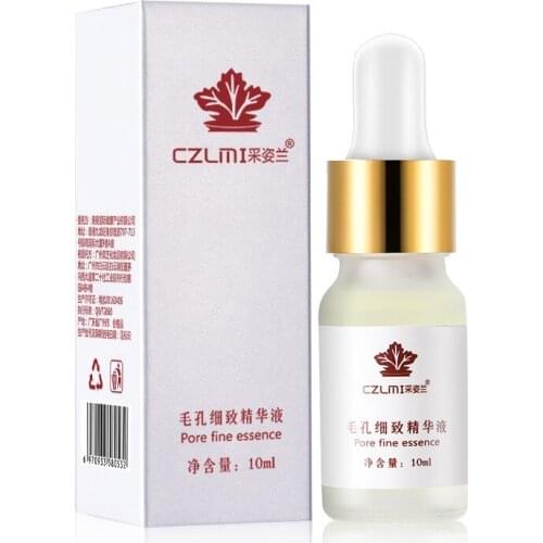 10ml Pore Refining Essence Moisturizing Soothing Invisible Pores Serum Liquid Moisturizing Face SerumSkin Care