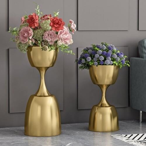 Nordic Iron Flower Rack Balcony Floor-Standing Multi-Layer Indoor Light Luxury Chlorophytum Scindapsus Basin Frame