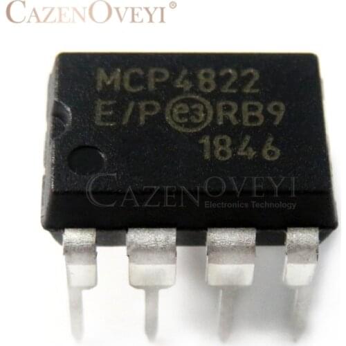 1pcs/lot MCP4822-E/P MCP4822 DIP-8 new original In Stock