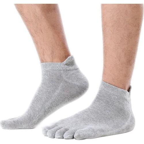 3 Pairs /lot Mens cotton Finger five toes socks sport yoga running socks for cycling basketball socks