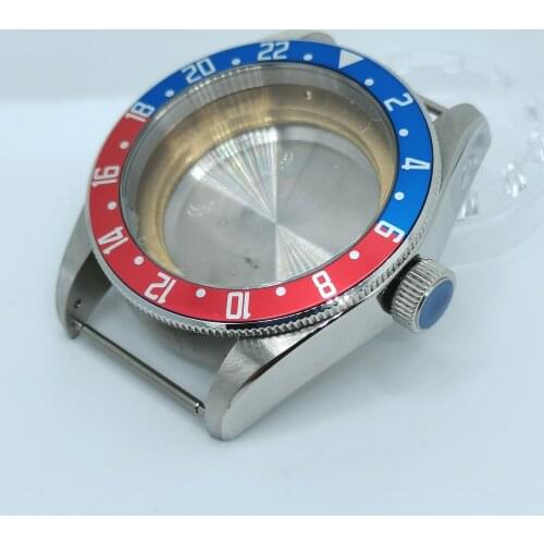 41mm Sapphire Glass Six-color Aluminum Bezel Watch Parts Case Suitable Fit DG5833 Series Movement