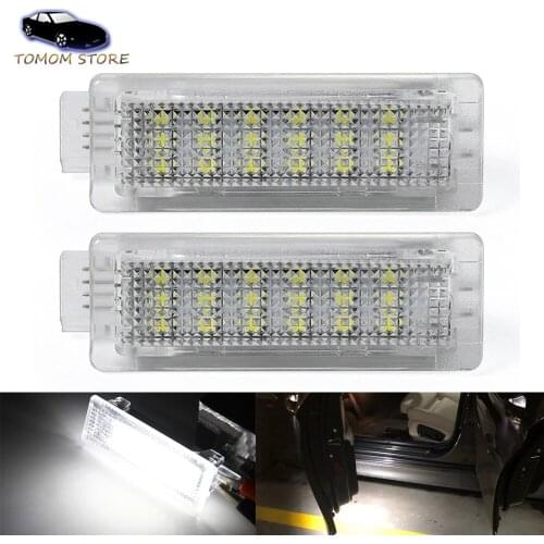 White LED Car Door Lights For BMW F20 F21 F22 F23 F45 F46 F87 F30 F31 F34 F35 F80 F32 F33 F36 F82 F83 F07 F10 F11 F18 F01 E53 Z8