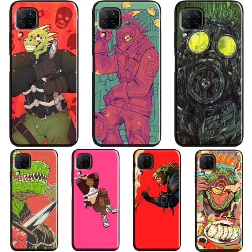 Anime Dorohedoro Kaiman Case For Huawei P30 Lite P20 P40 Pro Mate 20 P Smart 2021 2019 Nova 5T Honor 9X 8X 10i 8A