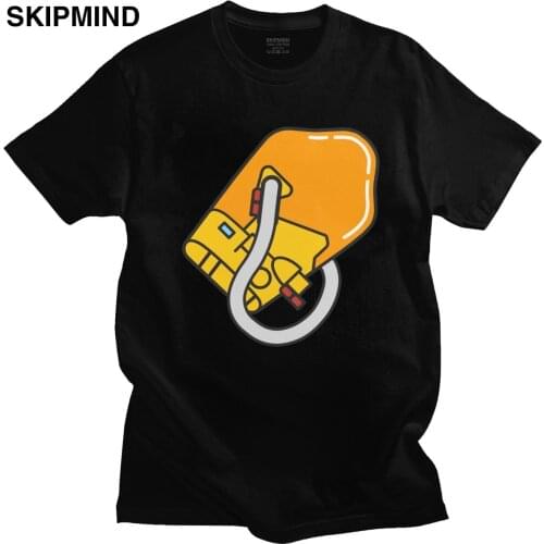 Death Stranding BB Pod T Shirt Men Kojima Hideo Metal Gear Solid T-shirt Short Sleeved Cotton Tee Reedus Norman Game Tshirt Gift