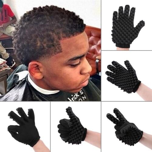 Coil Afro Braid Portable Dreadlocks Styling Tool Sponge Glove Barber Brush Curly Hair Professional Magical Care Home Flexible