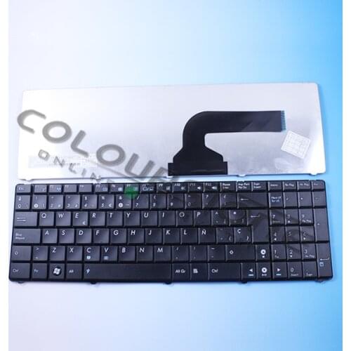 N50 teclado Laptop keyboard For Asus N50V N53 N51A N51T N51V N51T N52D N52J N53J N53S N53N Notebook Keyboard SP MP-07G76E0
