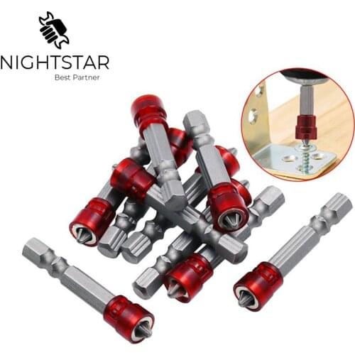 Magnetic Screwdriver Bit Cross-head PH2 Magnetic Screwdriver Bits 1/4 Inch Hex Shank Screwdriver Bit 5Pcs 10Pcs