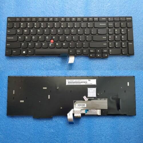 New Original US Keyboard For ThinkPad E570 E575 FRU 01AX120 01AX160 01AX200 PN SN20K93288 PK1311P1A00 PK1311P2A00 PK1311P3A00