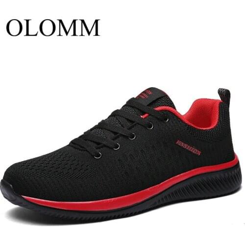 OLOMM 2019 new mens casual shoes shoes light and comfortable breathable hiking casual shoes DD-32