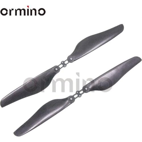 ORC New 16 Inch Folding Propeller Carbon Fiber CW/CCW RC Drone Propeller Kit Quadcopter Multicopter Hexcopter Folded Propeller