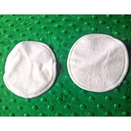 Organic Bamboo Nursing Pads Breastfeeding Reusable Hypoallergenic Washable Waterproof super soft by 10 pairs/lots