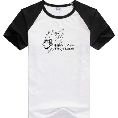 Studio Saiyan short sleeve casual Men Women T-shirt Comfortable Tshirt Cool Print Tops Fashion Tees GA974