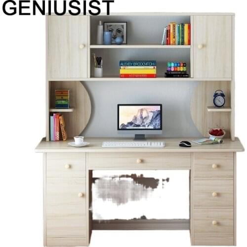 Bed Study Office Furniture Lap Scrivania Ufficio Tisch Infantil Standing Notebook Bedside Mesa Desk Laptop Table With Bookcase