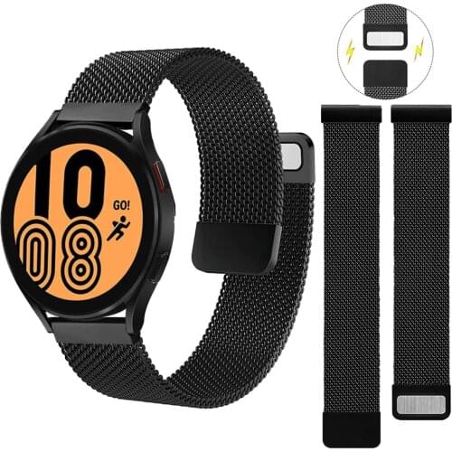 20mm/22mm Strap For Samsung Galaxy wacth 4/4 Classic Active 2 Gear S3 Frontier amazfit GTR GTS bracelet Huawei GT/2E/Pro band