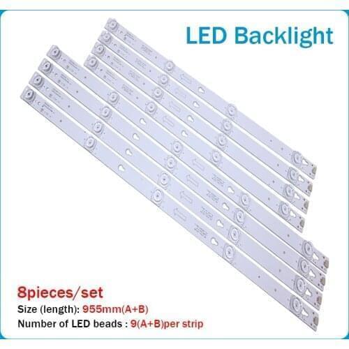 LED Backlight Strips 55S405LEAA 55S405TKAA for TCL 4C-LB5504-HR 4C-LB5505-HR TOT_55D2900_4X4_4X5_3030C YHF-4C-LB5505-YH01J 5504