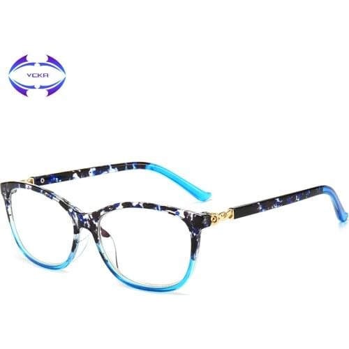 VCKA Anti Blue Light Filter Computer Gaming Glasses men women Round Anti Radiation Blue Light Blocking Reading Glass +1.0 to 4.0