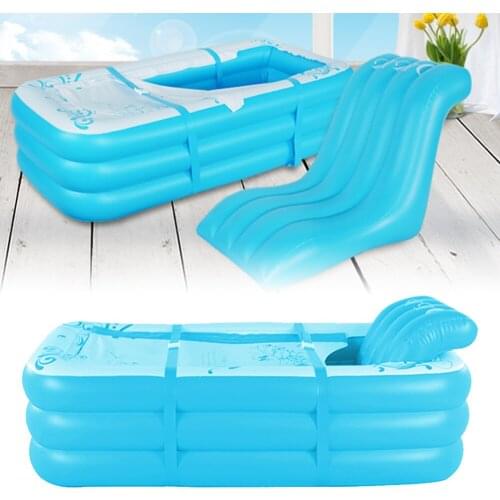 Four Seasons Universal Inflatable Swimming Pool, Detachable Warm Bathtub, Indoor And Outdoor Universal Bathing Bath Barrel
