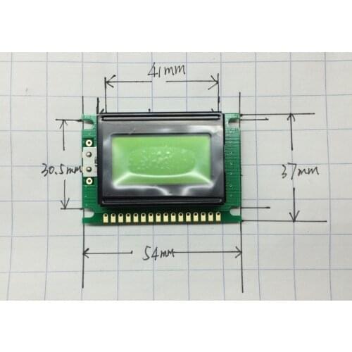 1pcs 801 0801 lcd display 8*1 screen character module dimensions 54mmx37mm led backlight