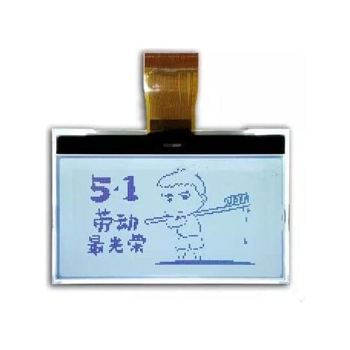 36PIN SPI COG 12864 LCD Screen ST7567 Controller 3.3V White Backlight Parallel Interface