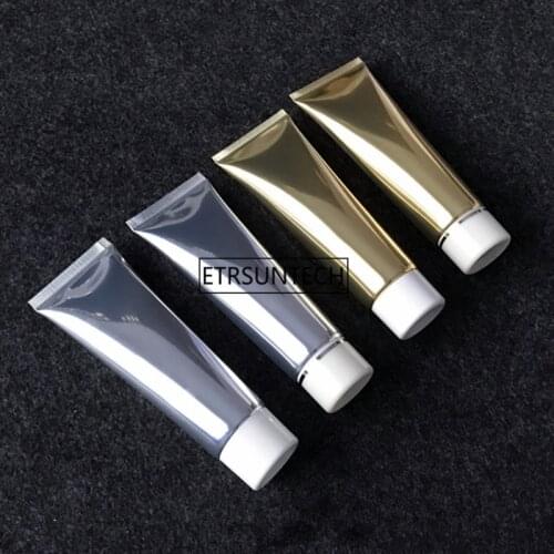 50ml Hose Gold Color, Golden Soft Bottle, Medical Cream or Cosmetic Foundation Cream Packaging Tube F1922