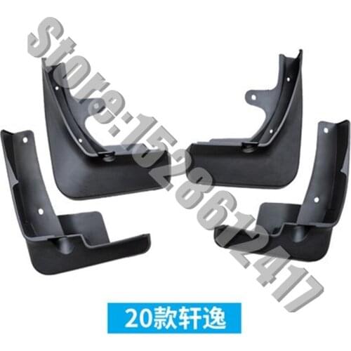 For Nissan sylphy 2009-2020 ABS plastic Car Mud Flaps Mudflaps Splash Guards Mud Flap Mudguards Fender Car Styling