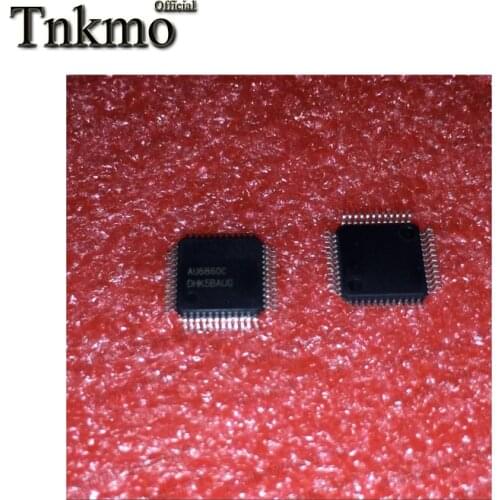 5PCS AU6860C TQFP-48 AU6860 TQFP48 6860C 6860 MP3 audio decoding chip New and original