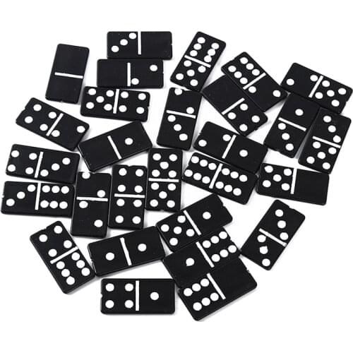 Domino Board Childrens Puzzle Game Toys Travel Fun Table Games Kids Domino Toys 1 Box Gifts