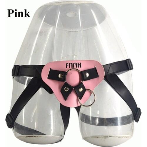 FAAK Strap On Leather Pants Adult Sexy Aid Strapon Penis Gay Pants For Sex Products Adult Toys Big Dildo For Women Sexual Health