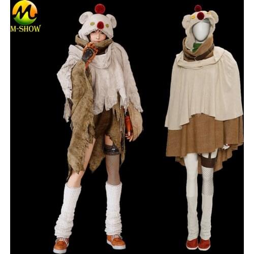 FF7 Yuffie Kisaragi Cosplay Costume Final Fantasy Remaker Armor Suit Full Set With Cloak Sexy Women Outfits Any Size