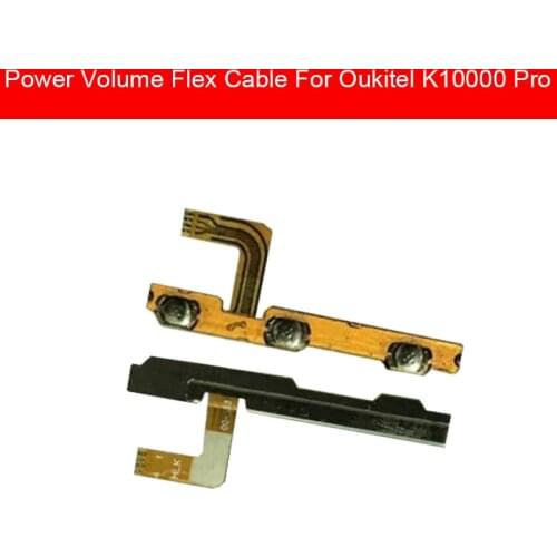 Power Volume Side Button Flex Cable For Oukitel K10000 Pro K10000Pro On Off Power Volume Control Switch Flex Cable Ribbon