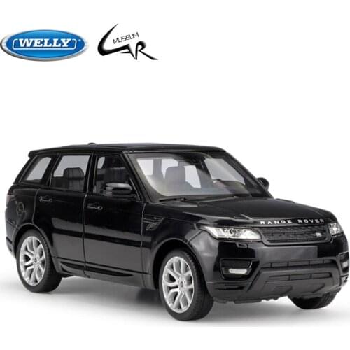 WELLY 1:24 Model Car Simulation Alloy Metal Toy Car Childrens Toy Gift Collection Model Toy Gifts Land Rover Range Rover Sport