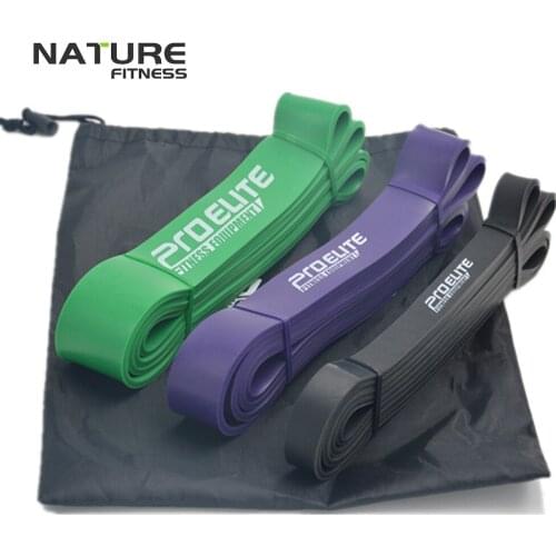 Set of 3 Color 208cm Length Latex Strength Resistance Bands Equipment, Gym Powerlifting Pull Up Strengthen Muscle Exercise Rope