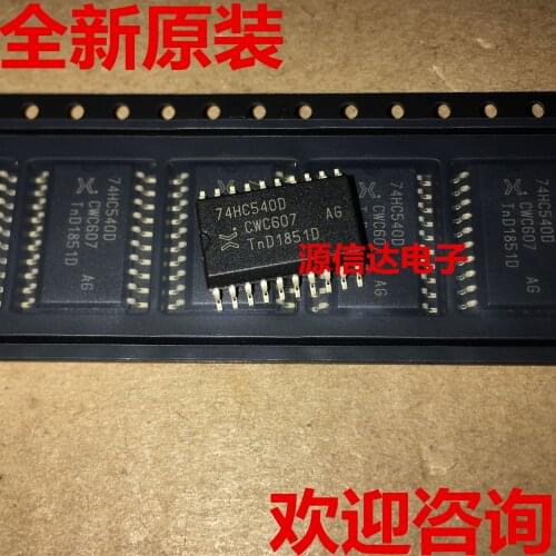 New original 74HC540D 74HC540 SOP-20 package wide body 7.2mm logic buffer chip