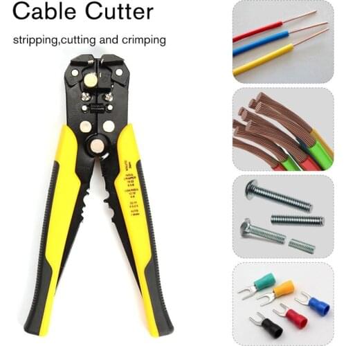 Stripping Pliers Cable stripper Tools Hand tools Crimping Terminal 0.2-6.0mm Multifunctiona High-precision Automatic Brand tools