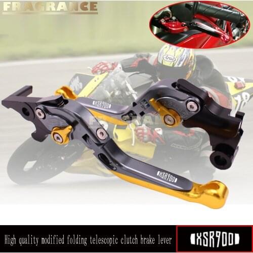 For Yamaha XSR 900 XS900 TDM 850 XJ60 Folding Extendable Adjustable Motorcycle Brakes Clutch Levers