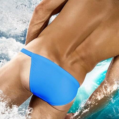 Tanga hombre Thong Beach Shorts Men Sexy Swimwear G String Briefs Swimming Trunks Swimsuit Beachwear Bathing Suit Underpants