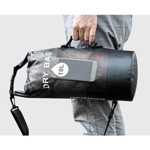 10L/20L Waterproof Bag Dry Bag Waterproof Backpack Sports Bag Drifting Swimming Backpack Impermeable Dry Bag