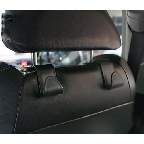 2Pcs Universal Car Seat Hook Back Hook Car Accessories Interior Portable Hanger Holder Storage for Car Bag Purse Cloth