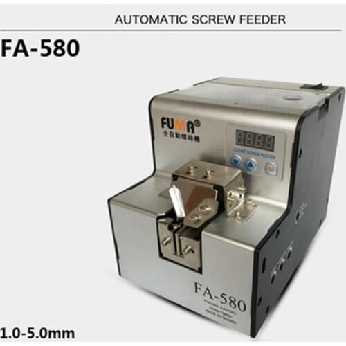 Automatic screw machine FA-580 Screw arranging machine Feeder Adjustable rail screw feeder with counting function