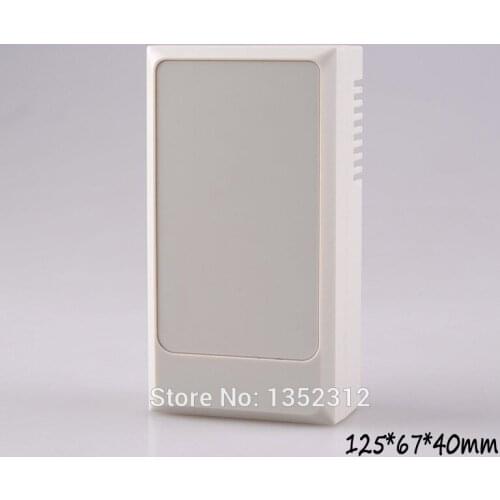 Free shipping one pcs 125*67*40mm plastic enclosure wall mount electronic box housing DIY driver power junction box control box