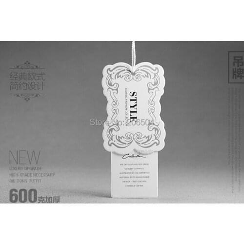 Customized/custom hang tags cloth printed hang tag,swing tags,OEM hang tags labels for clothes/clothing personized