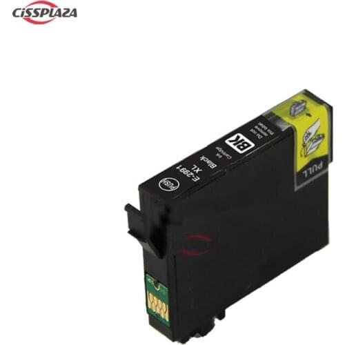 CISSPLAZA 4pcs black T2991 29XL compatible ink cartridge for Epson XP-255 XP-257 XP-352 XP-355 XP-445 XP-452 XP-455 XP 255 257