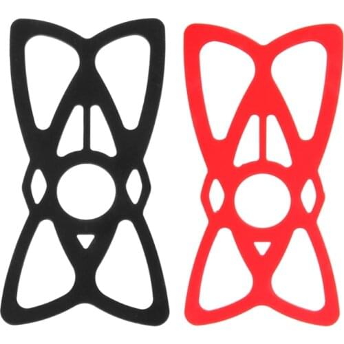 Cell Phone Holder Silicone Security Bands Mounting Motorcycle Bicycle Handlebar L29K